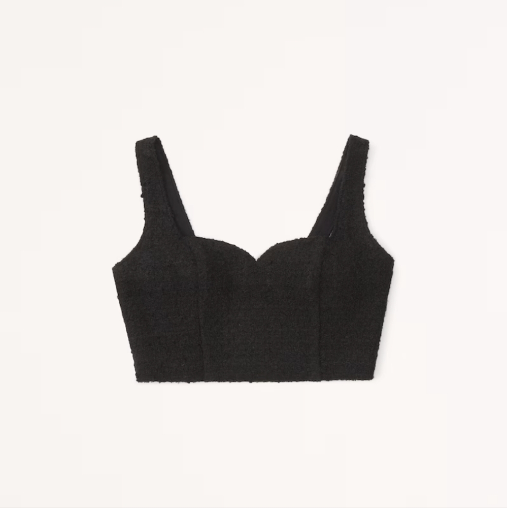 Abercrombie & Fitch Tweed Top